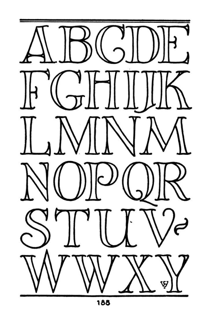 alphabet letters designs Bulan 1 Easy Lettering Fonts Alphabet Easy Lettering Fonts Alphabet Best