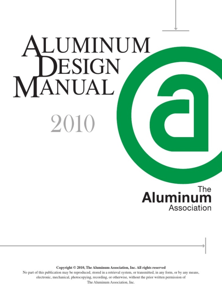 aluminum design manual Bulan 2 Aluminium Design Manual  - The Aluminium Association  PDF