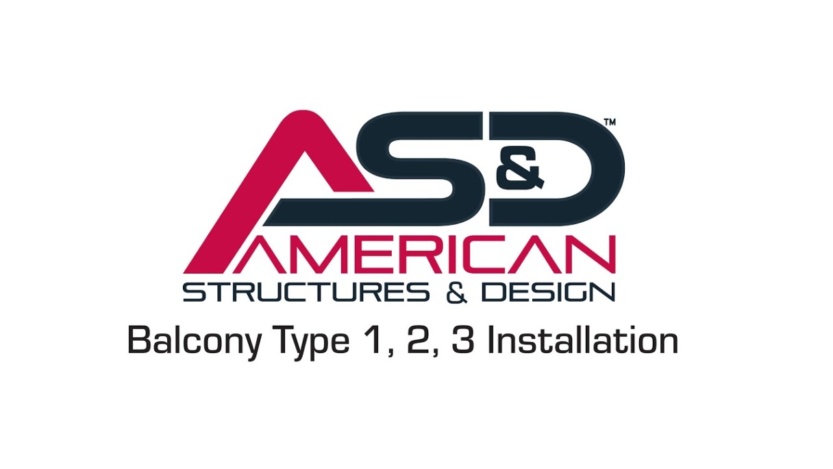 american structures and design Bulan 4 American Structures & Design Balcony Installation Video