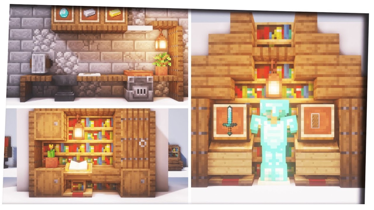 minecraft interior design ideas Niche Utama Home Minecraft -  Interior Design Inspiration & Tips! [Interior Decoration  ideas]